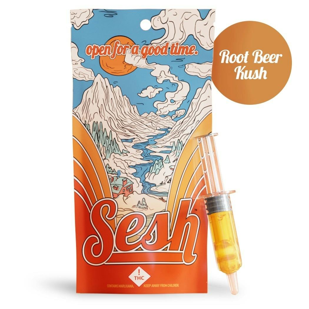Root Beer Kush - Syringe (1000mg) - by Sesh® by Craft Concentrates