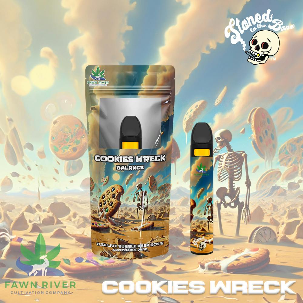 Cookies Wreck | Live Bubble Hash Rosin Disposable | 0.5g