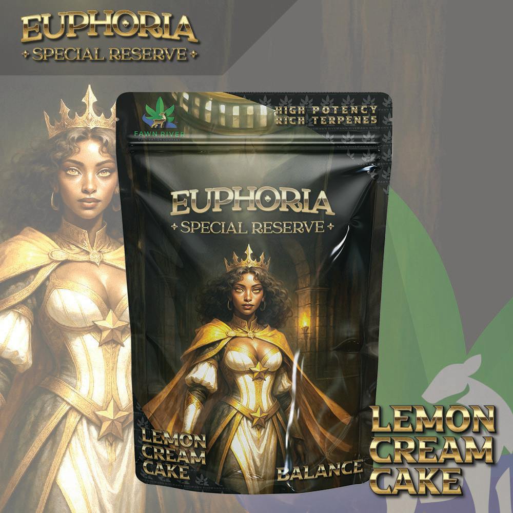 Lemon Cream Cake | Euphoria Special Reserve | Pre-Pack Flower | 28g by Euphoria Brand