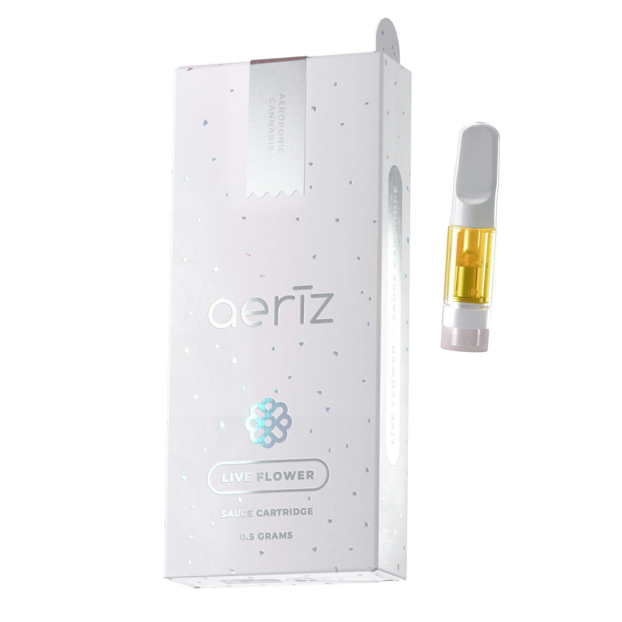 Romulan Live Flower Vape Cartridge 0.5g by Aeriz