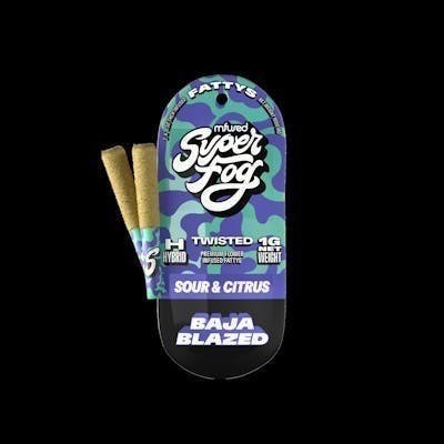 Baja Blazed · TWISTED Fatty's Infused Minis · 0.5g each