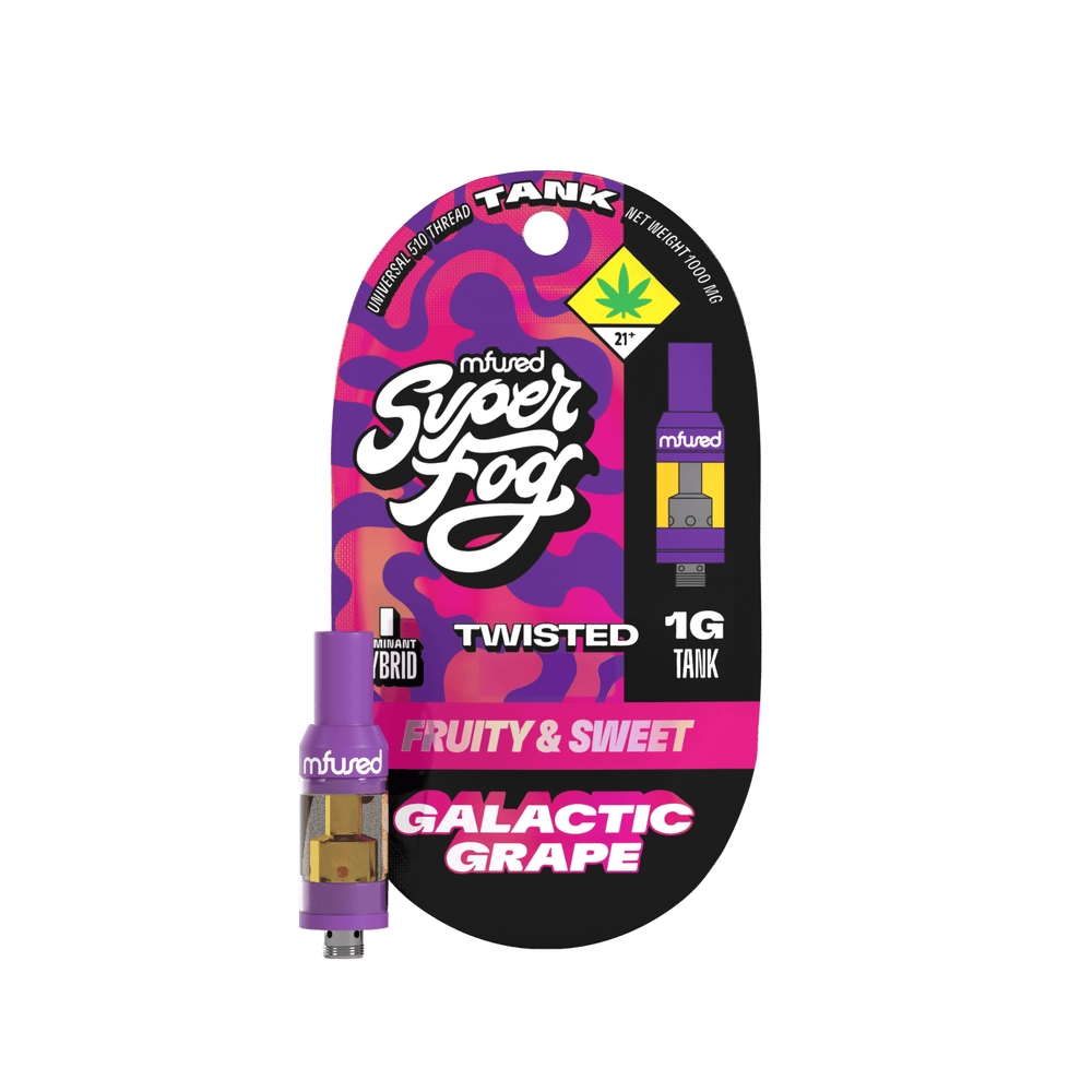 Galactic Grape | TWISTED Tank Cartridge | 1g by Super Fog by MFused
