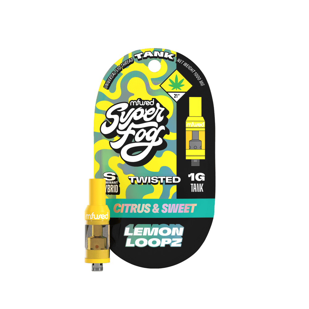 Lemon Loopz | TWISTED Tank Cartridge | 1g by Super Fog by MFused