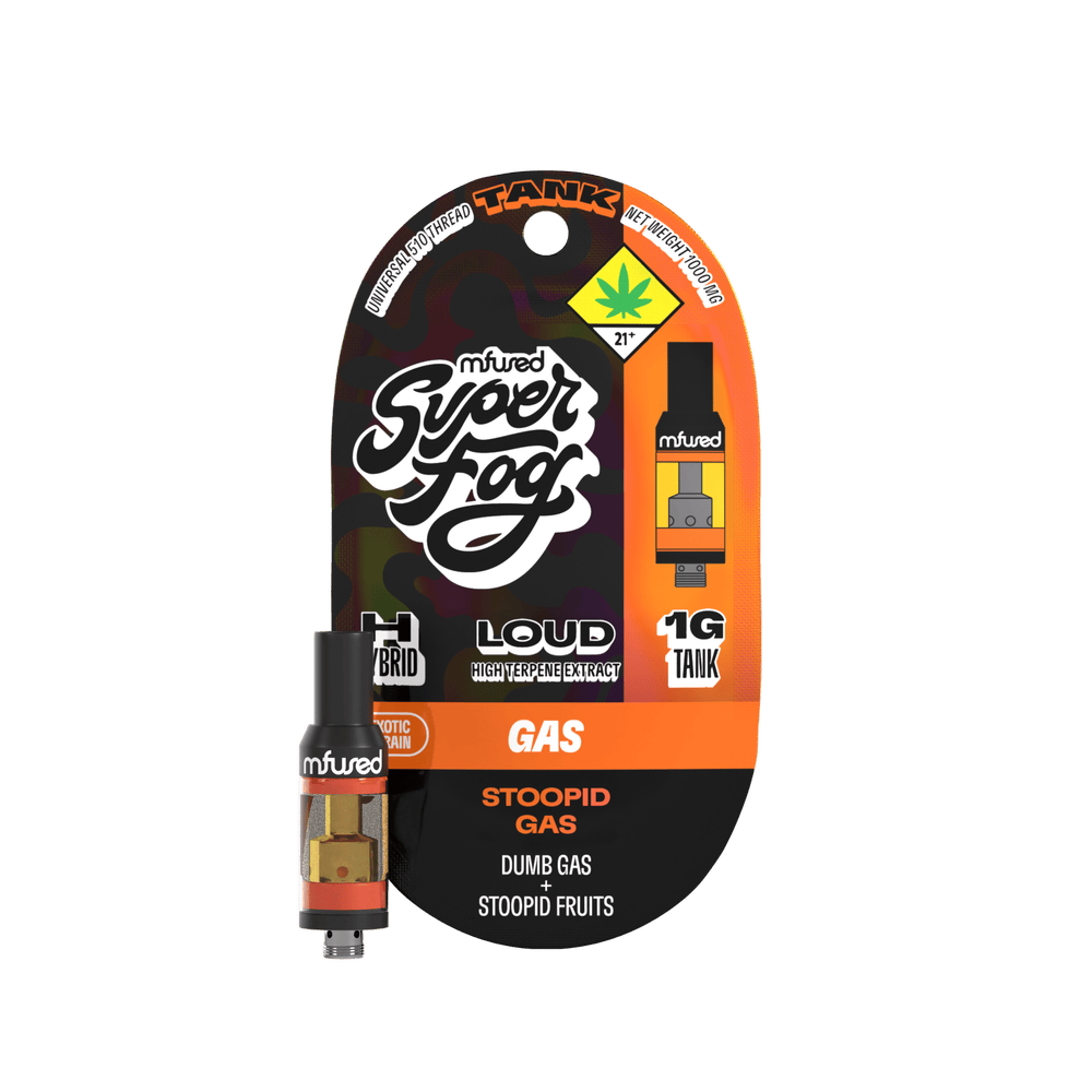 Stoopid Gas | LOUD Tank Cartridge | 1g by Super Fog by MFused