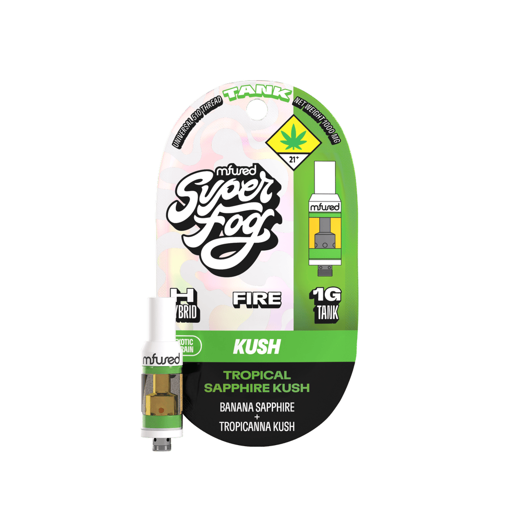 Tropical Sapphire Kush | FIRE Tank Cartridge | 1g