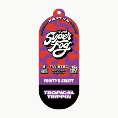 Tropical Trippin · TWISTED Fatty's Infused Minis · 0.5g each