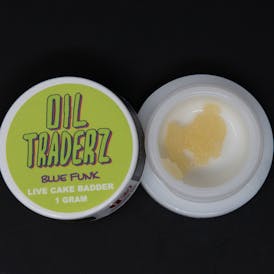 1g Blue Funk Live Cake Badder - Oil Traderz (Sativa)