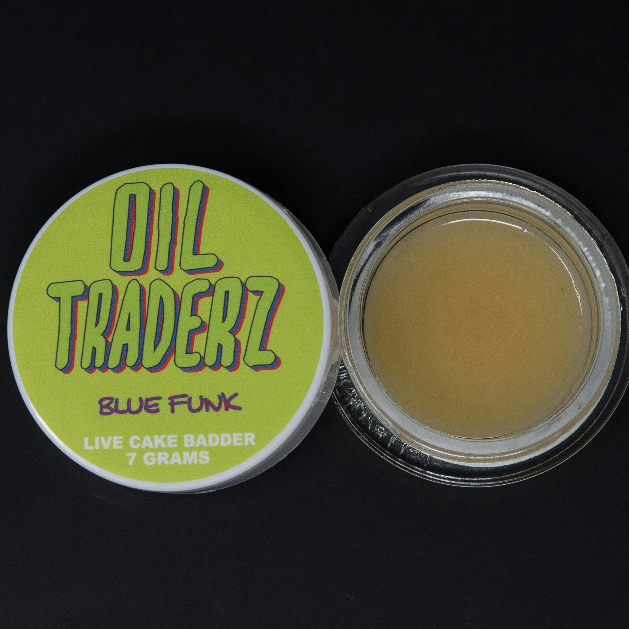 7g Blue Funk Live Cake Badder - Oil Traderz (Sativa)