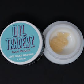 1g Blue Punch Live Cake Badder - Oil Traderz (Hybrid)