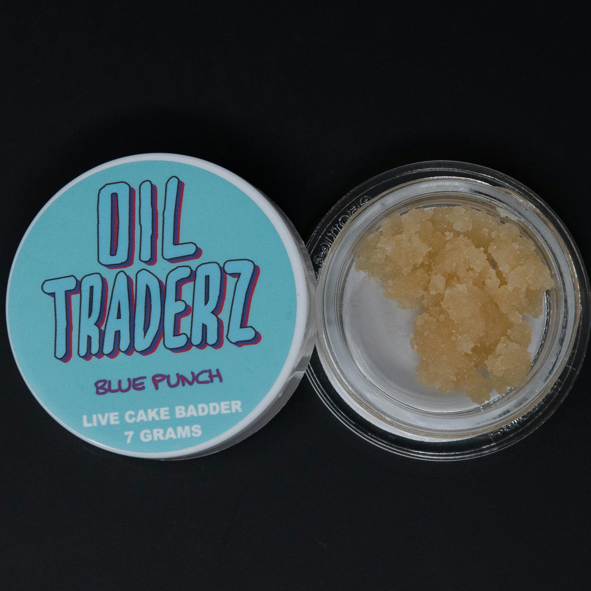 7g Blue Punch Live Cake Badder - Oil Traderz (Hybrid)