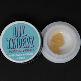 1g Purple Dream Live Cake Badder - Oil Traderz (Hybrid)
