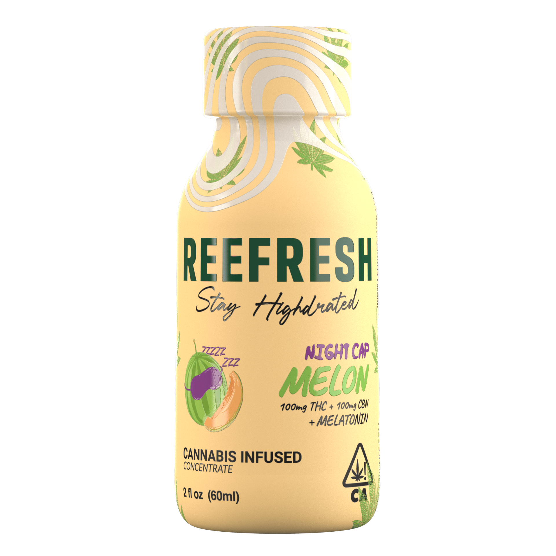 Reefresh Melon Night Cap 100mg Shot