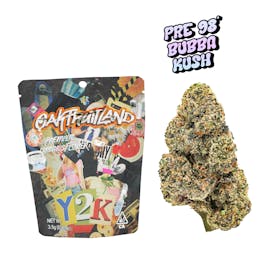 Pre 98 Bubba Kush Premium Flower 3.5g - Y2K Series
