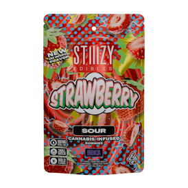 - STRAWBERRY - 100MG SOUR EDIBLES