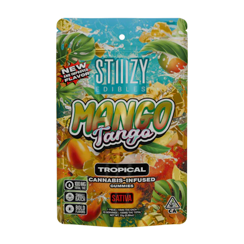 STIIIZY - MANGO TANGO - 100MG TROPICAL EDIBLES, Edibles