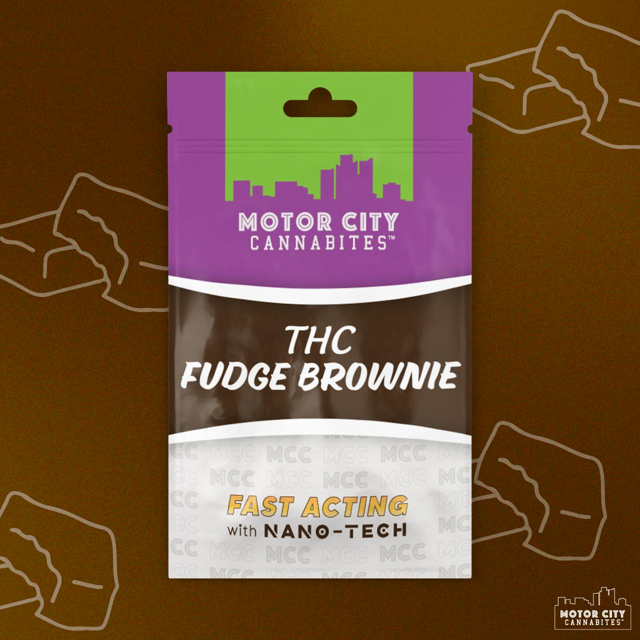 Fudge Brownie by Motor City Cannabites