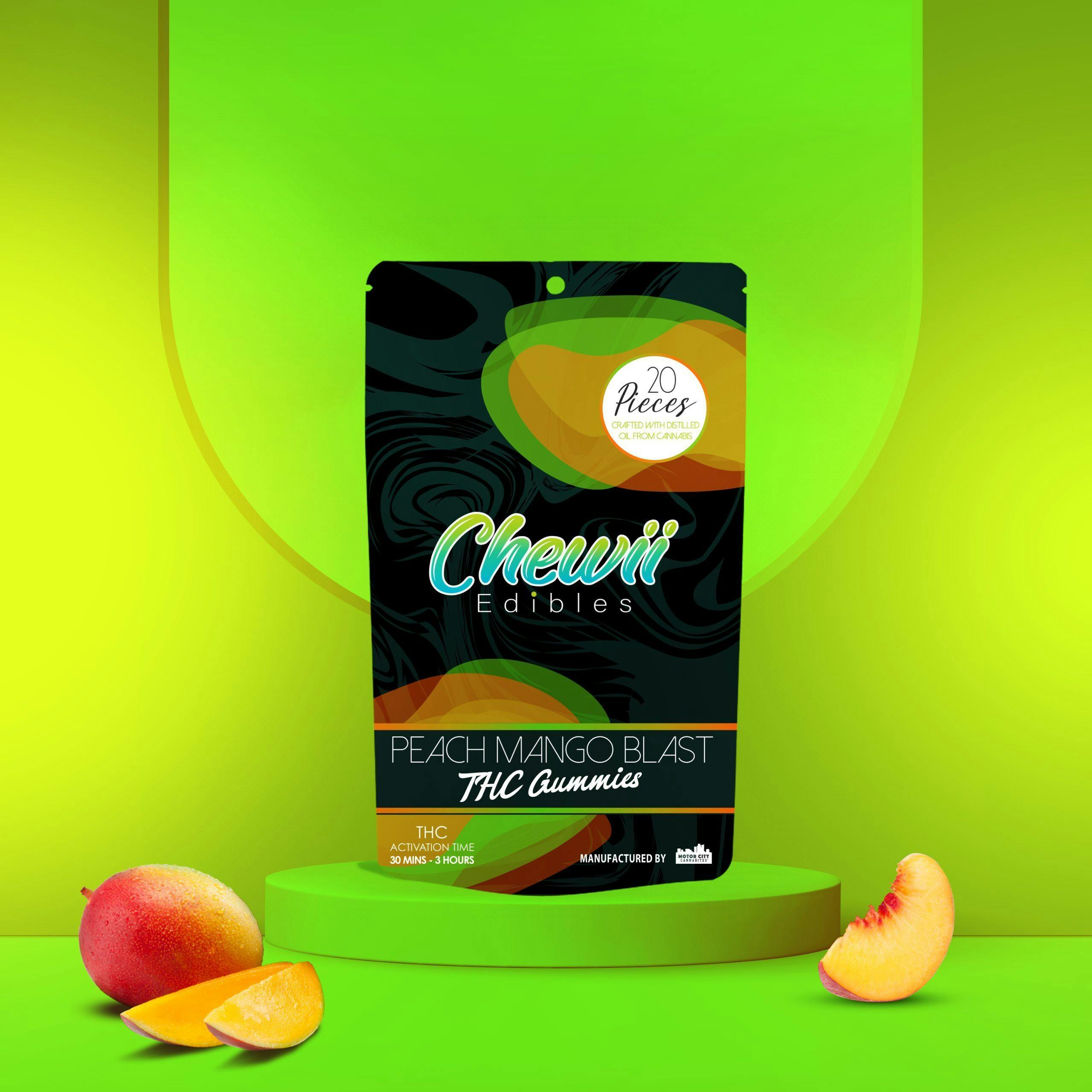Chewii Coins - Peach Mango Blast (200mg) [10pk]