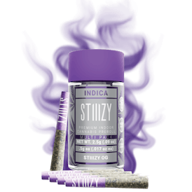 - STIIIZY OG - 2.5G Naked Preroll Multipack