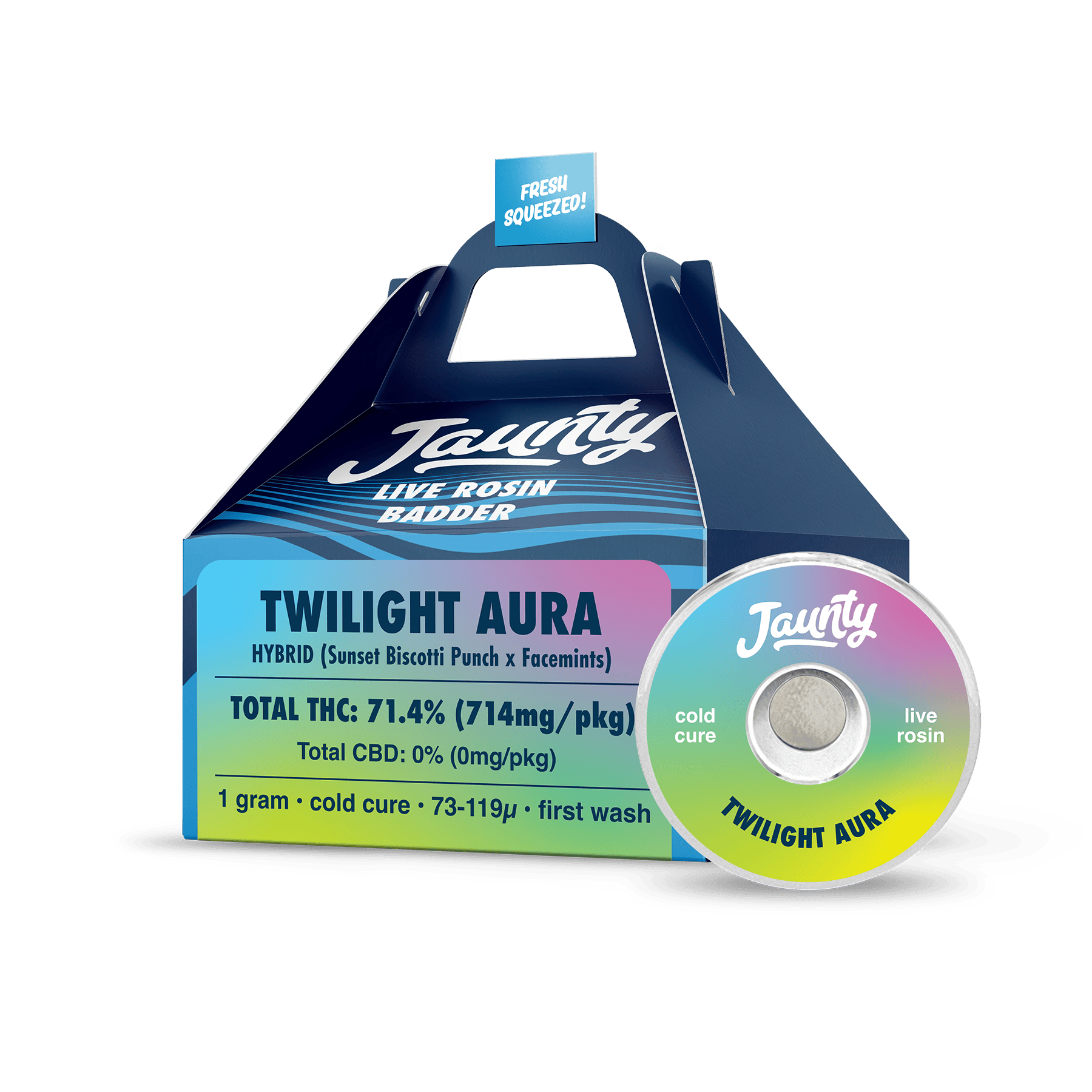 Twilight Aura | Live Rosin | 1g by Jaunty
