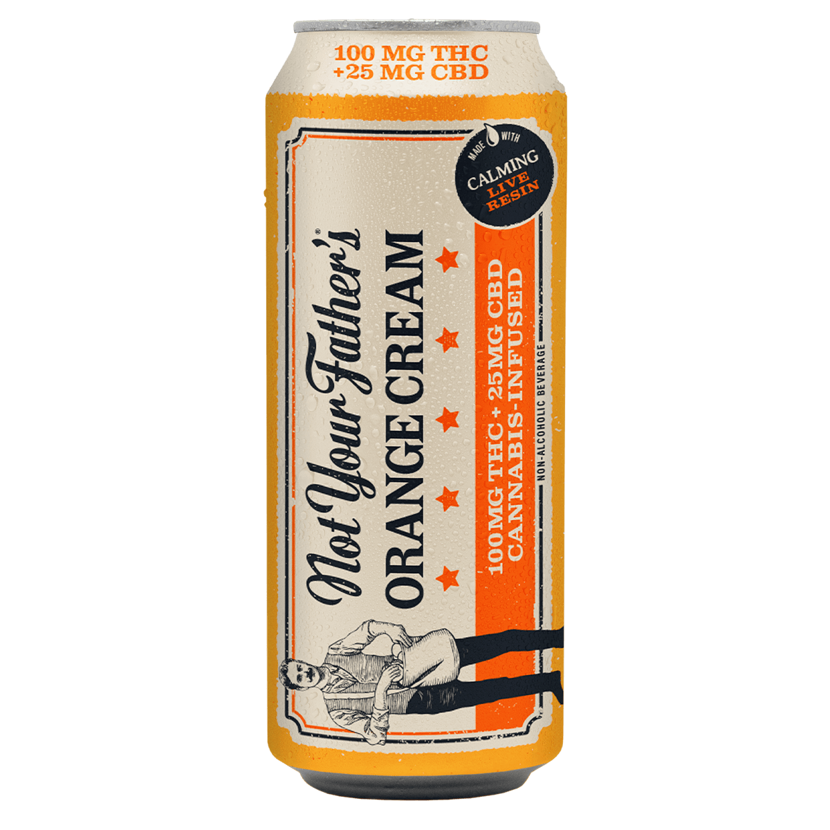 ORANGE CREAM | 16OZ SODA | 100MG THC + 25MG CBD