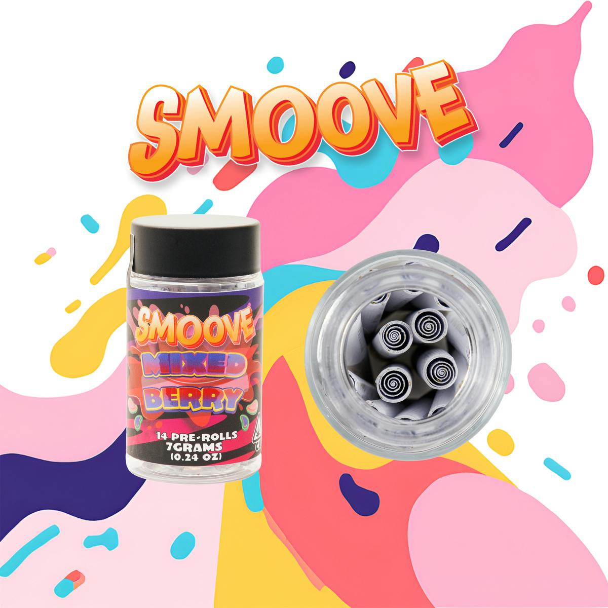 Smoove: Mixed Berry 14 X 0.5