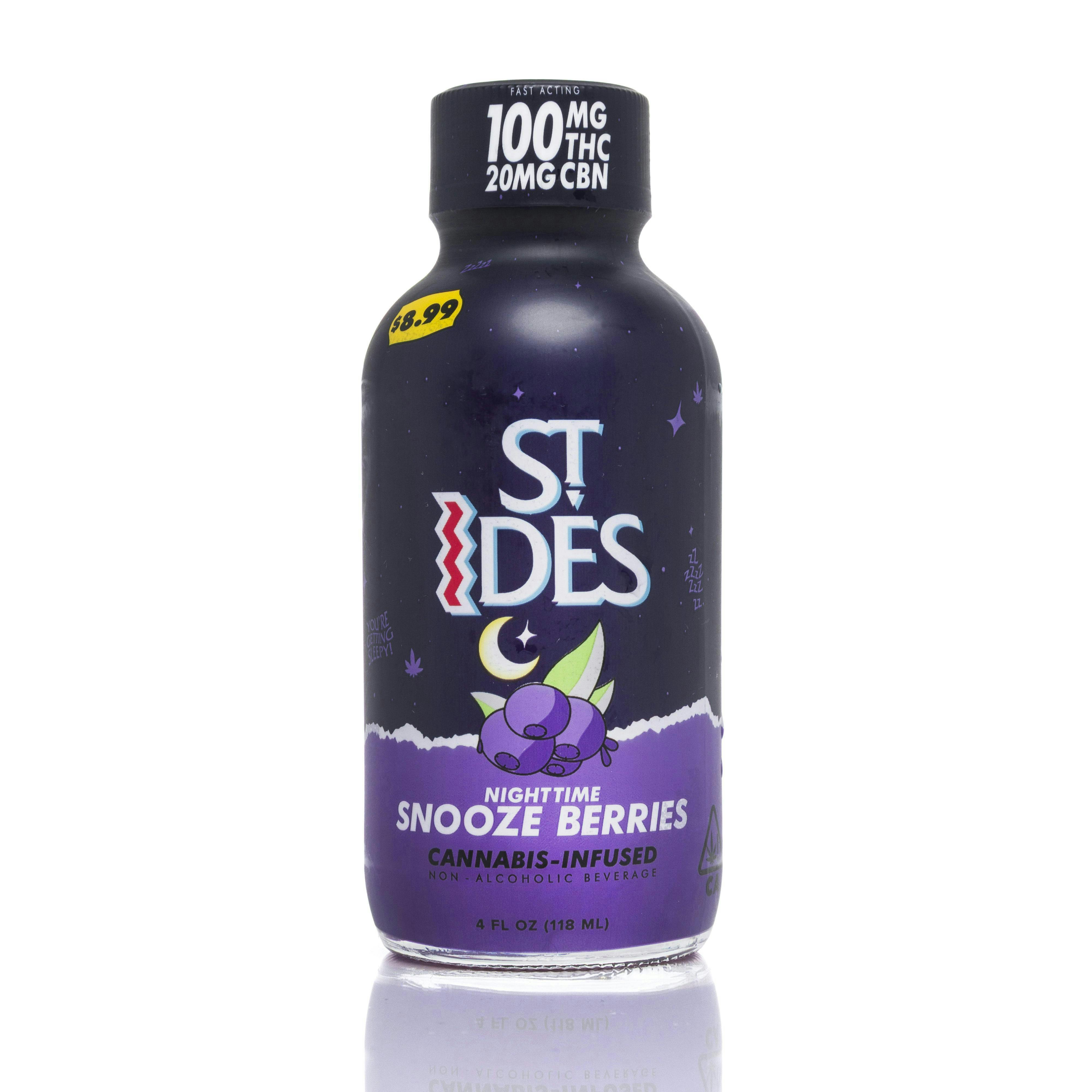 G Night エルセーヌ　ドリンク Nighttime Snooze Berries | Non-Carbonated | THC:CBN 100mg:20mg | 4