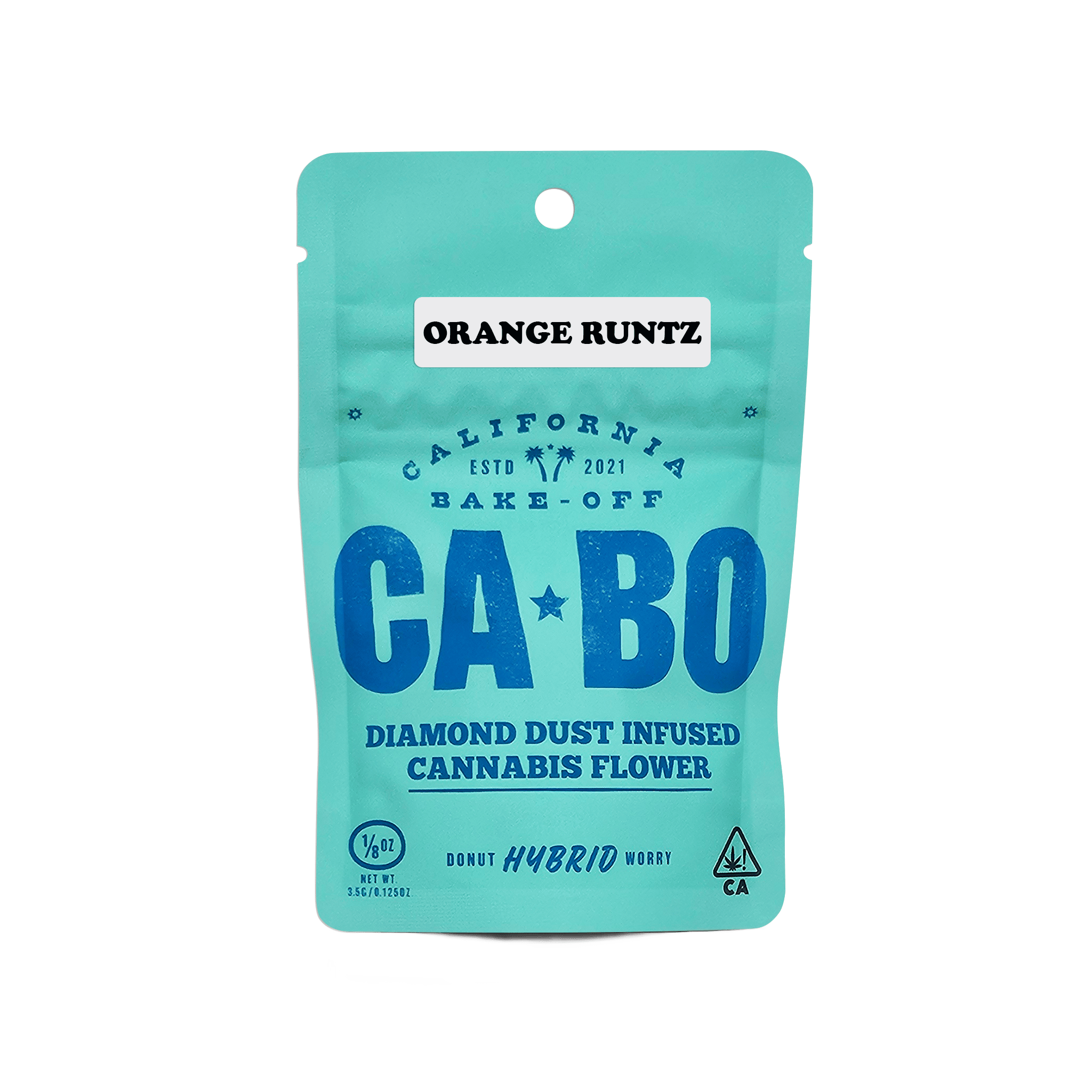 CABO Diamond Dust Infused 3.5g Flower - Orange Runtz - Hybrid - CABO