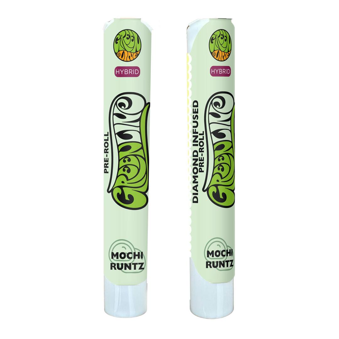 Mochi Runtz - Diamond Infused - Indoor Flower Pre-Roll - Hybrid - 1g