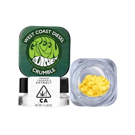 West Coast Diesel - Crumble - Extract - Sativa Hybrid - 1g