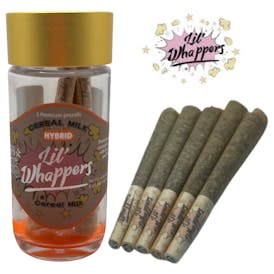 Lil Whappers infused prerolls Cereal Milk pack of 5