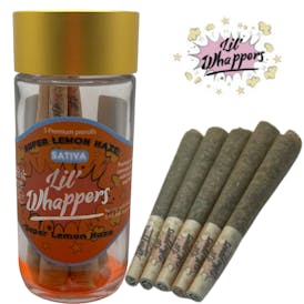 Lil Whappers infused prerolls Super Lemon Haze pack of 5
