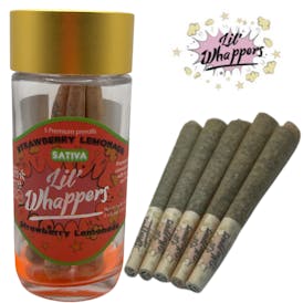 Lil Whappers infused prerolls Strawberry Lemonade pack of 5