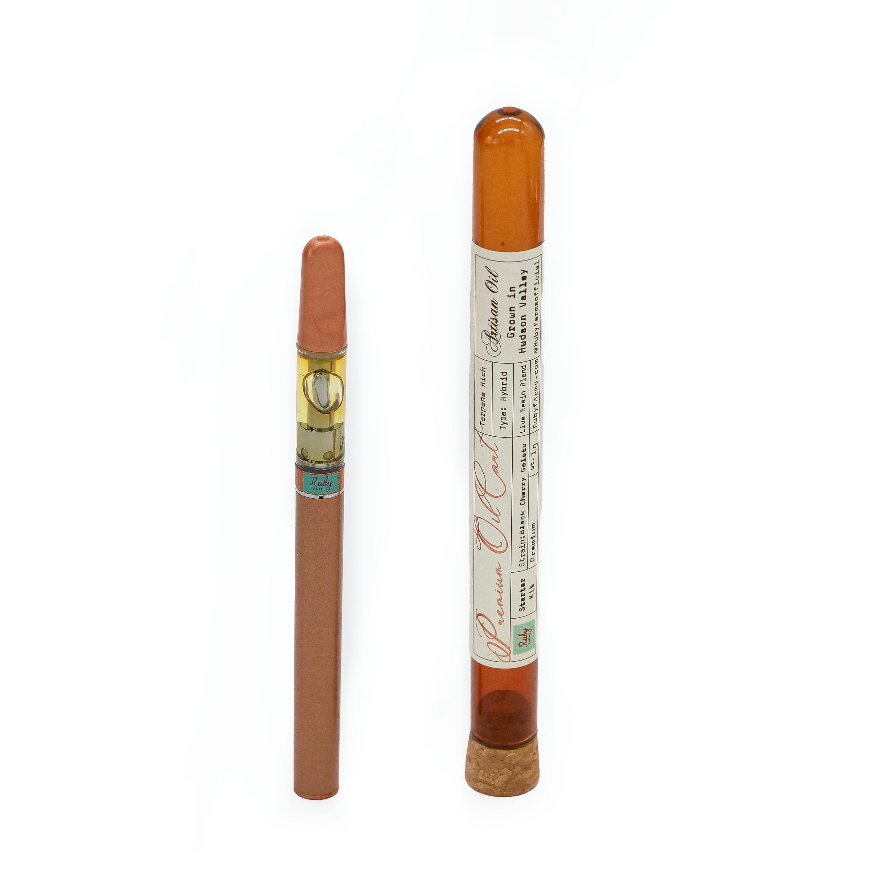 Black Cherry Gelato | Rechargeable Starter Kit | 1g by Ruby Farms