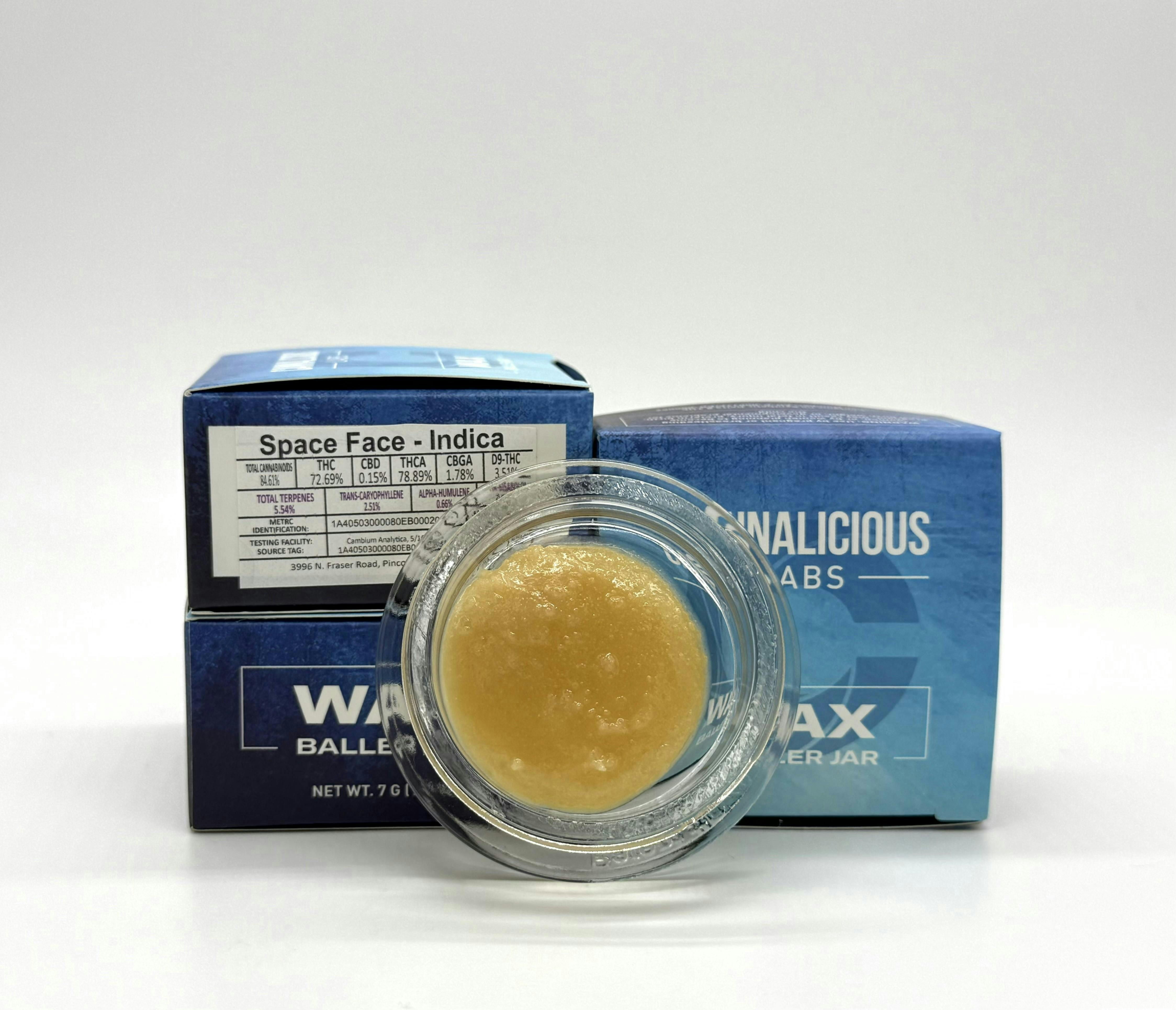 Space Face | Wax Concentrate | 7g by Cannalicious Labs