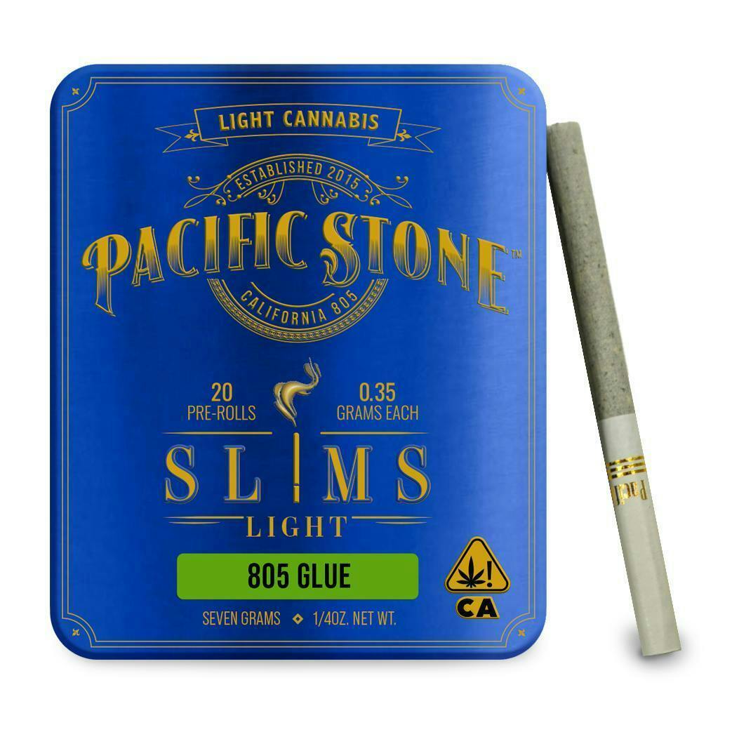 Pacific Stone | Slims Light | 805 Glue | Minis | 0.35g each | 20pk