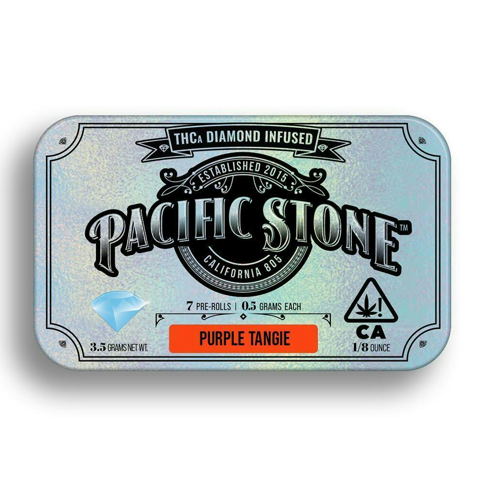 Pacific Stone | Purple Tangie | Pre-Rolls | 0.5g each | 7pk