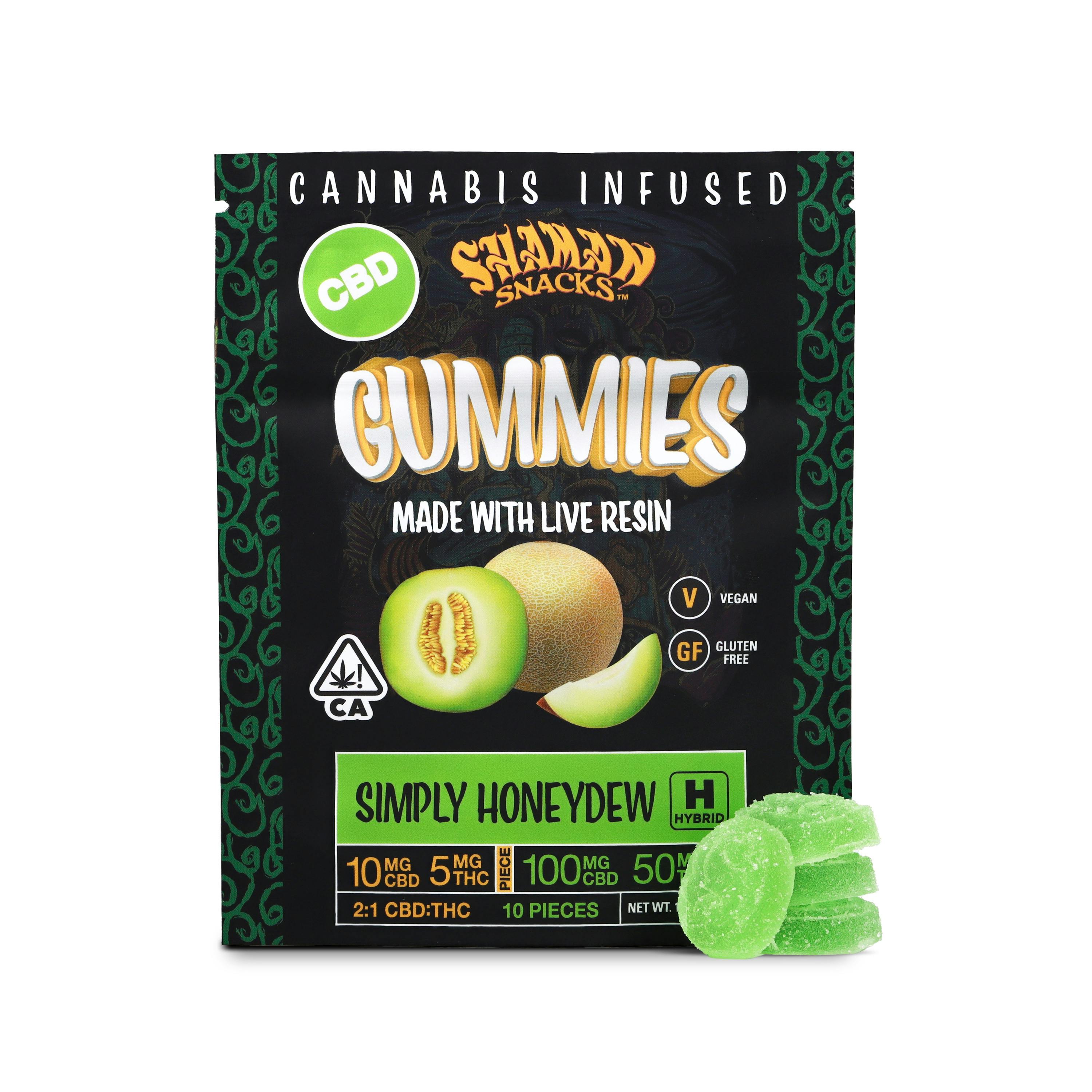 Shaman Snacks — Simply Honey Dew + :1