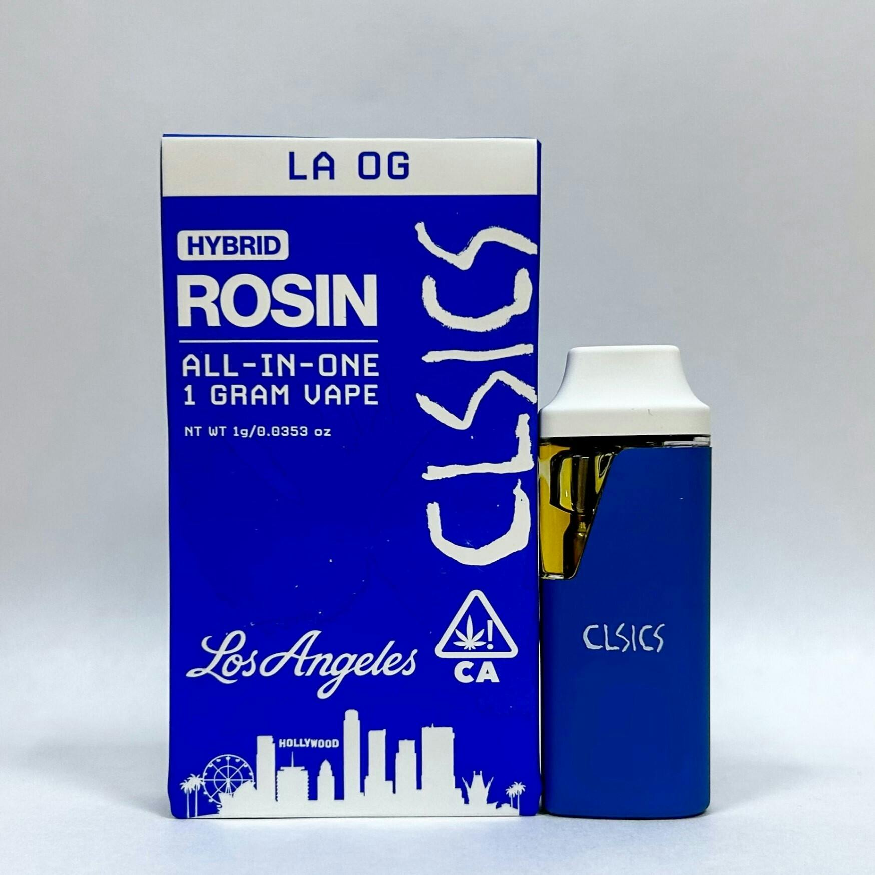 LA OG - LIVE ROSIN ALL IN ONE VAPE 1g - CLSICS Rosin & Rosin
