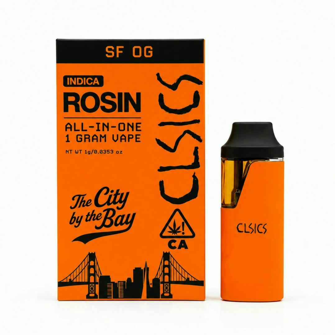 CLSICS Rosin & Rosin Infused Pre Rolls — Sf OG