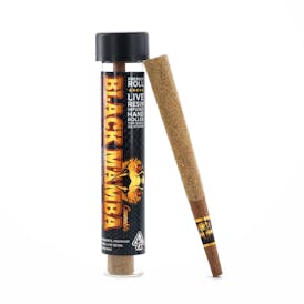 Black Mamba Single Preroll - Pineapple Express - 1.2gram - Infused Blunt