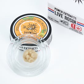 Orange Power Silver Tier Live Rosin Cold Cure Badder (1g)