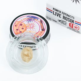 Tropicanna Cookies Silver Tier Live Rosin Cold Cure Badder (1g)