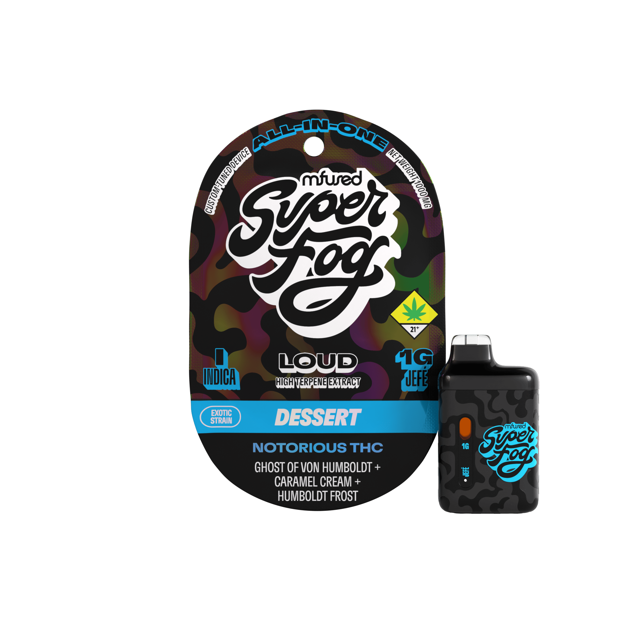 LOUD High Terpene Extract 1g Jefé - Notorious THC