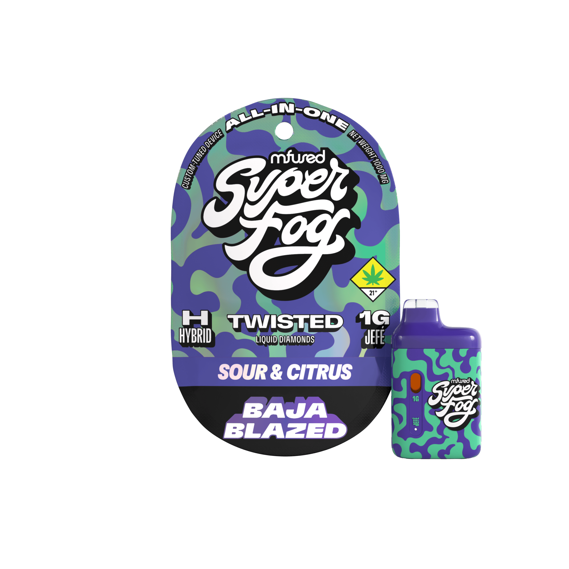 TWISTED Liquid Diamonds 1g Jefé - Baja Blazed