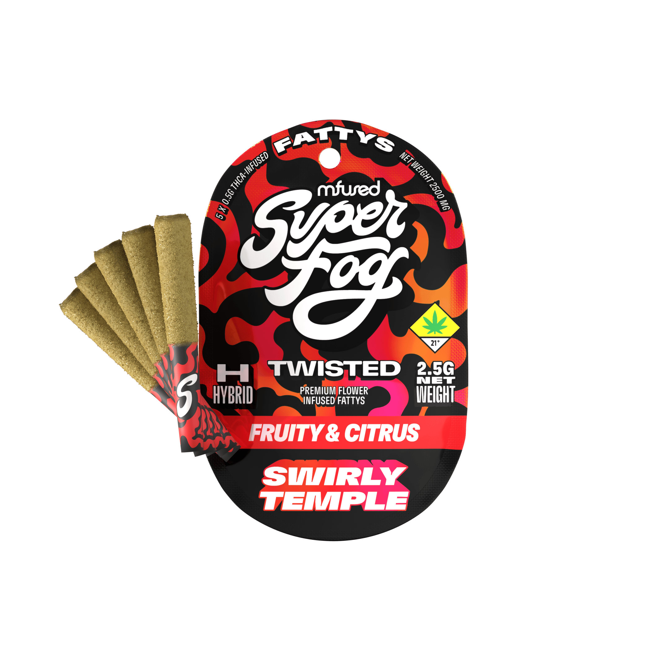 Twisted Fattys Swirly Temple