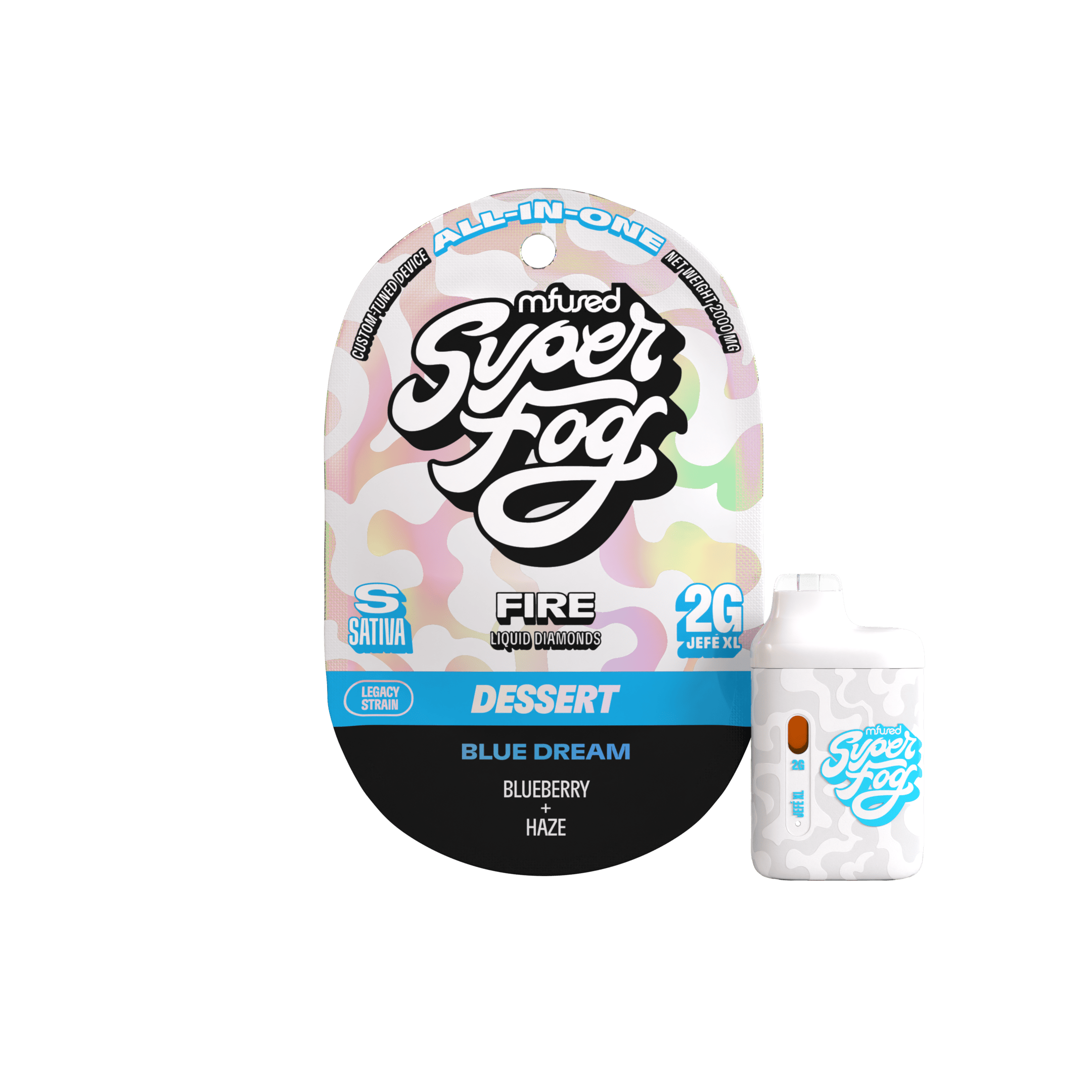 FIRE Liquid Diamonds 2g Jefé - Blue Dream