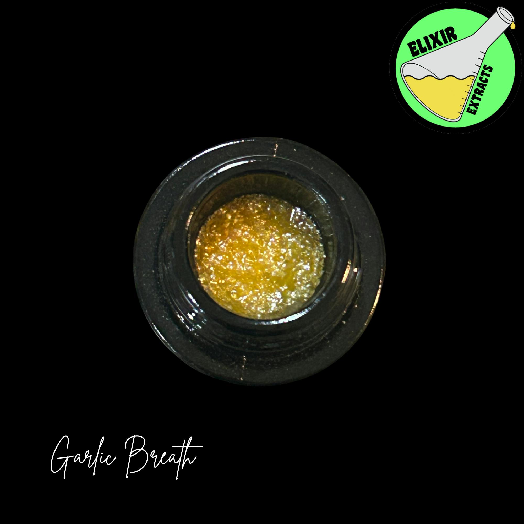 Garlic Breath Cured Resin (1G) - Elixir Extracts