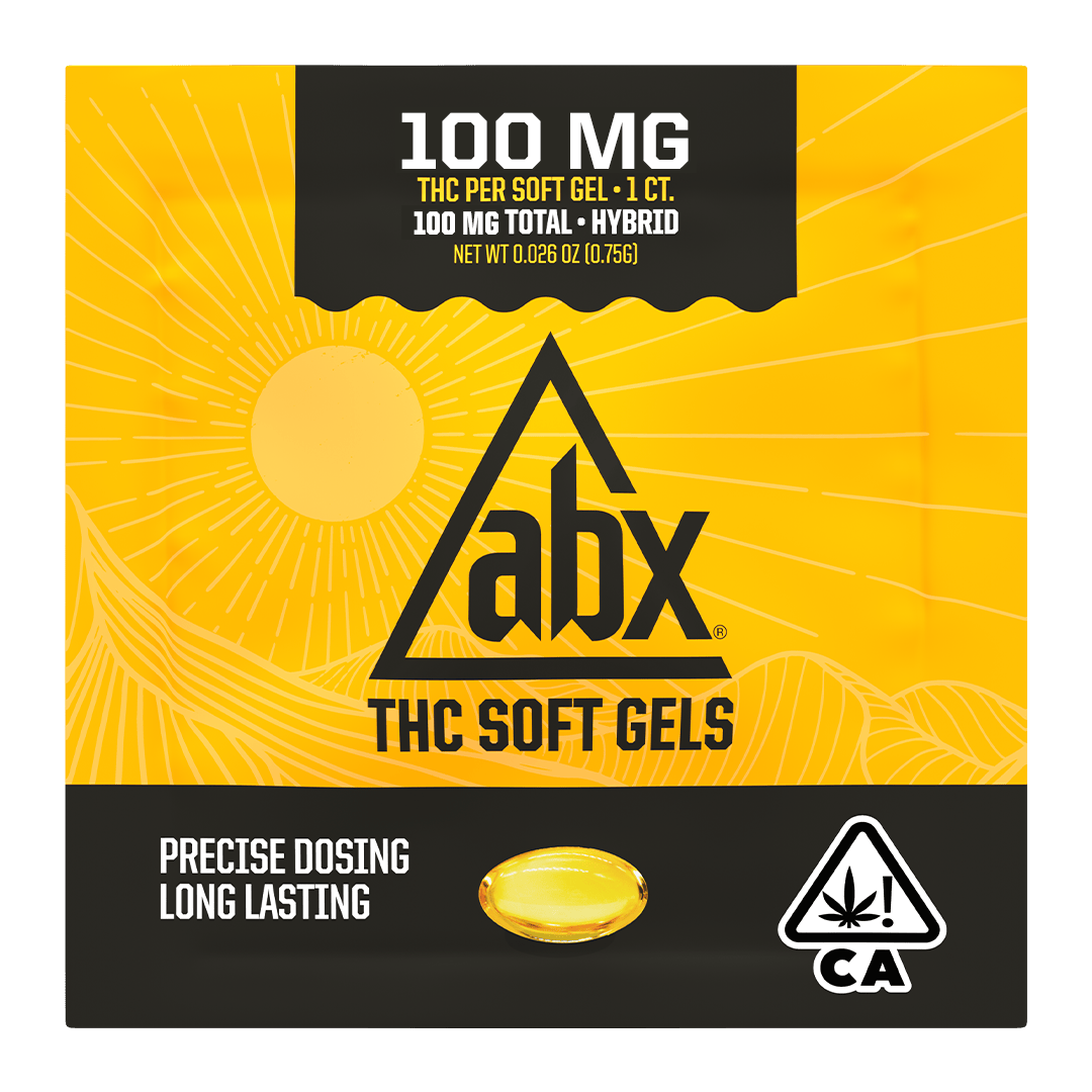 ABX - 50mg THC Soft Gels - 10ct