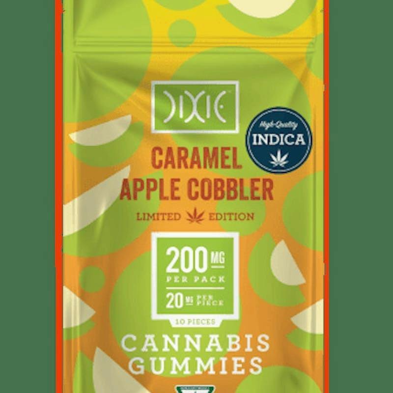 Dixie - Caramel Apple Cobbler 200mg Gummies by Dixie Brands