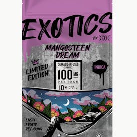 Dixie- Exotics Mangosteen Dream 200mg Gummies